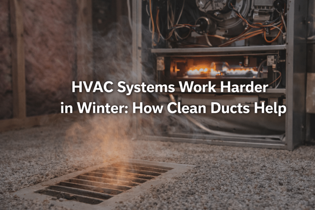 HVAC systems work harder in winter