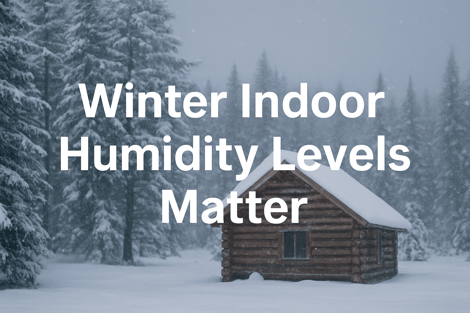 Winter indoor humidity levels