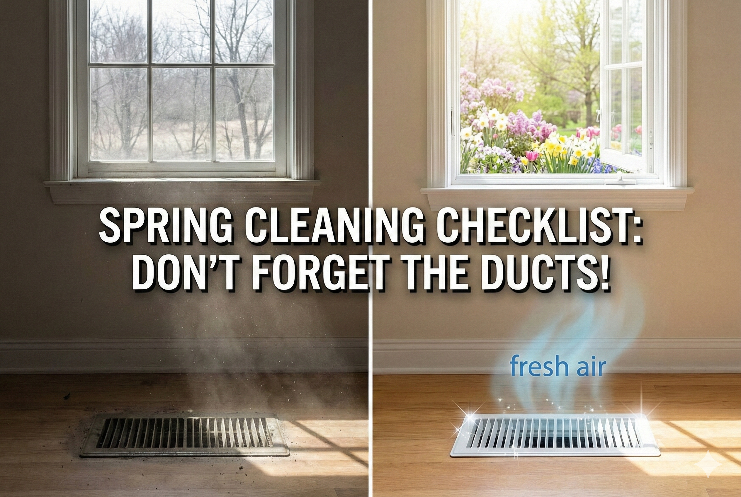spring cleaning air ducts