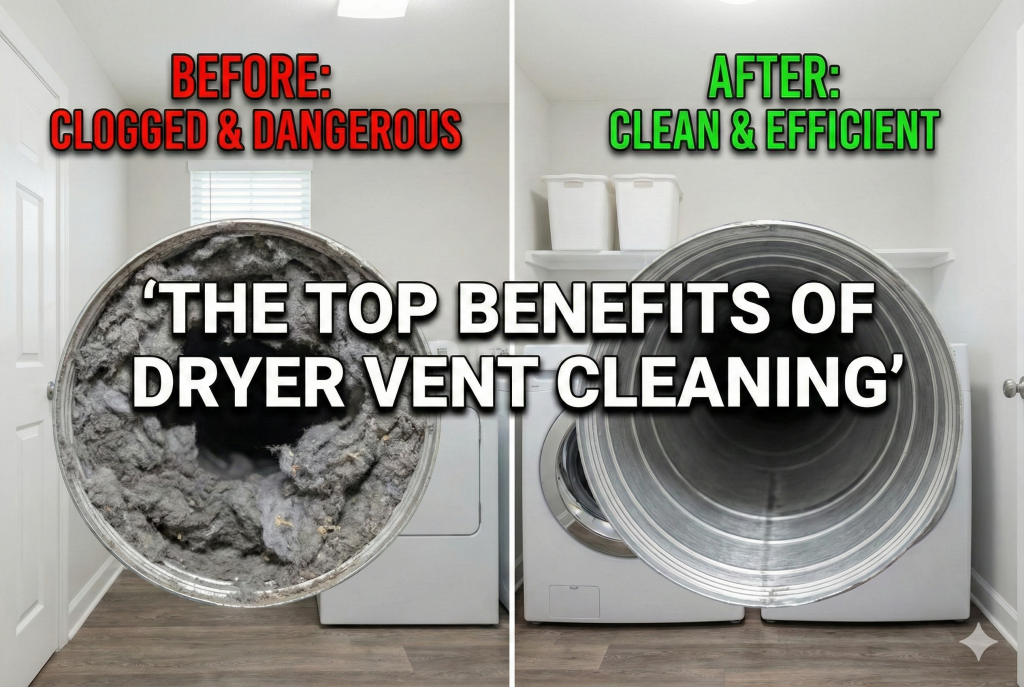 benefits of dryer vent cleaning