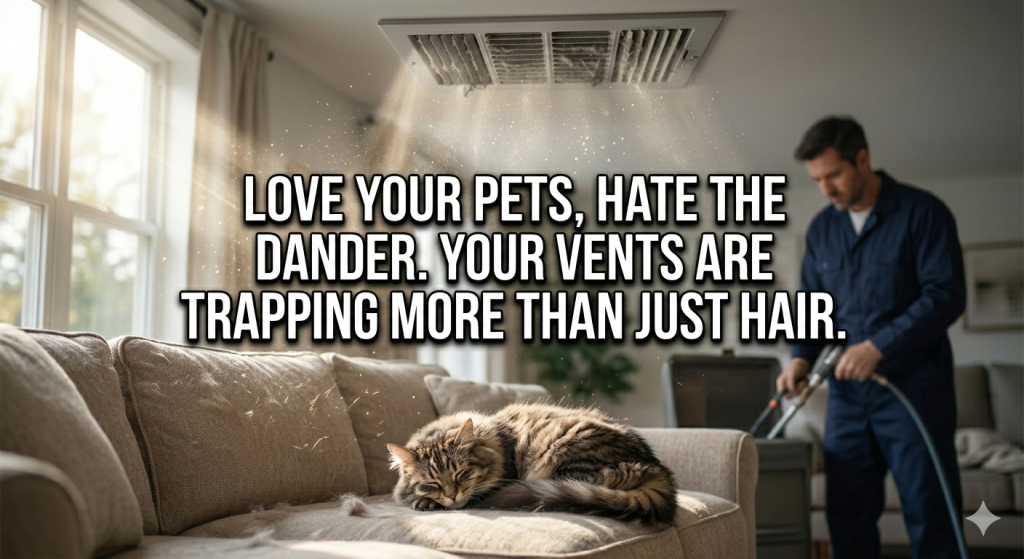 air duct cleaning for pet owner