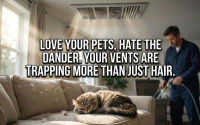 Air Duct Cleaning for Pet Owner: Removing the Hidden Dander