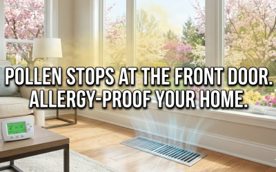 Air Duct Cleaning for Spring Allergies: Stop Pollen at the Door