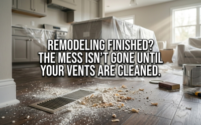 Post-Construction Air Duct Cleaning: The Final Step of Your Remodel
