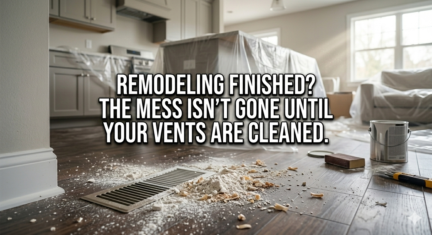 post-construction air duct cleaning