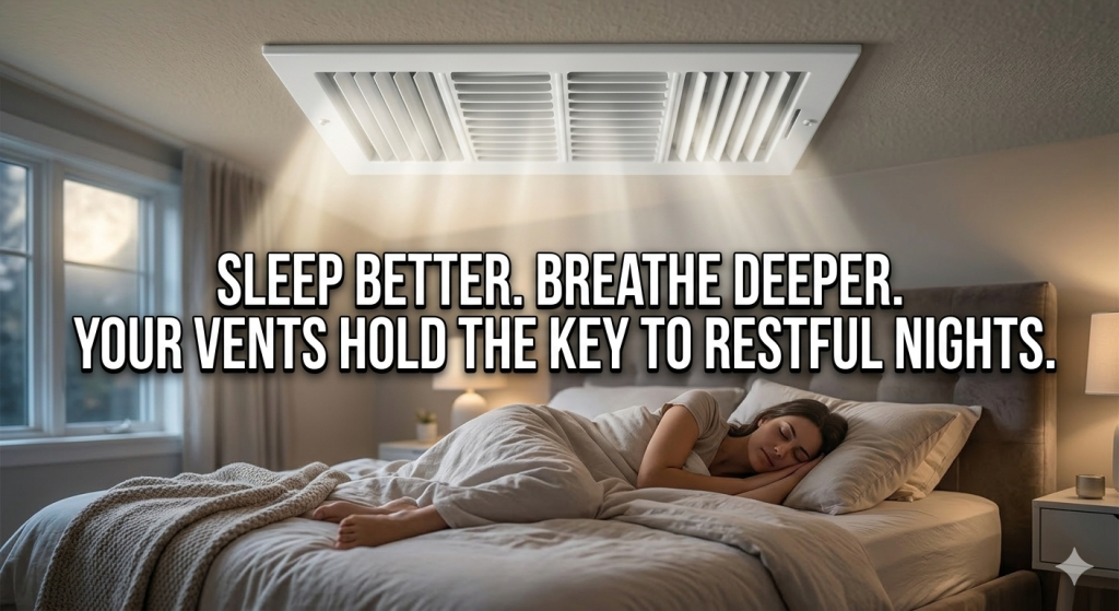 air duct cleaning for better sleep
