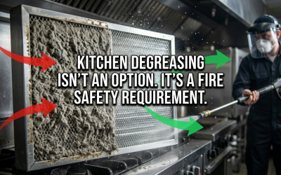 Commercial Kitchen Exhaust Cleaning: Degreasing for Fire Safety Compliance