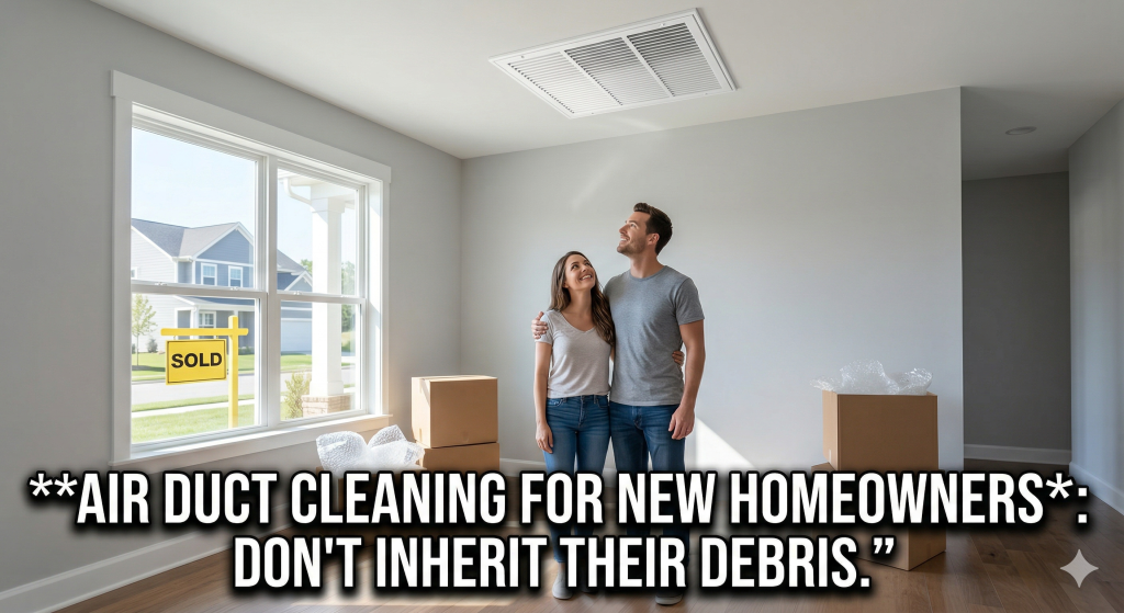 Air Duct Cleaning for New Homeowners