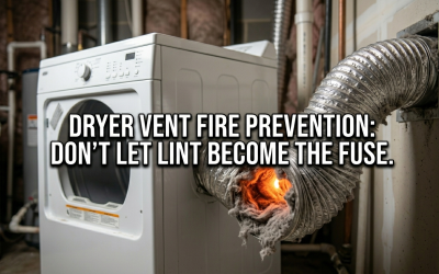 Dryer Vent Fire Prevention: The Life-Saving Guide for 2026 Homeowners