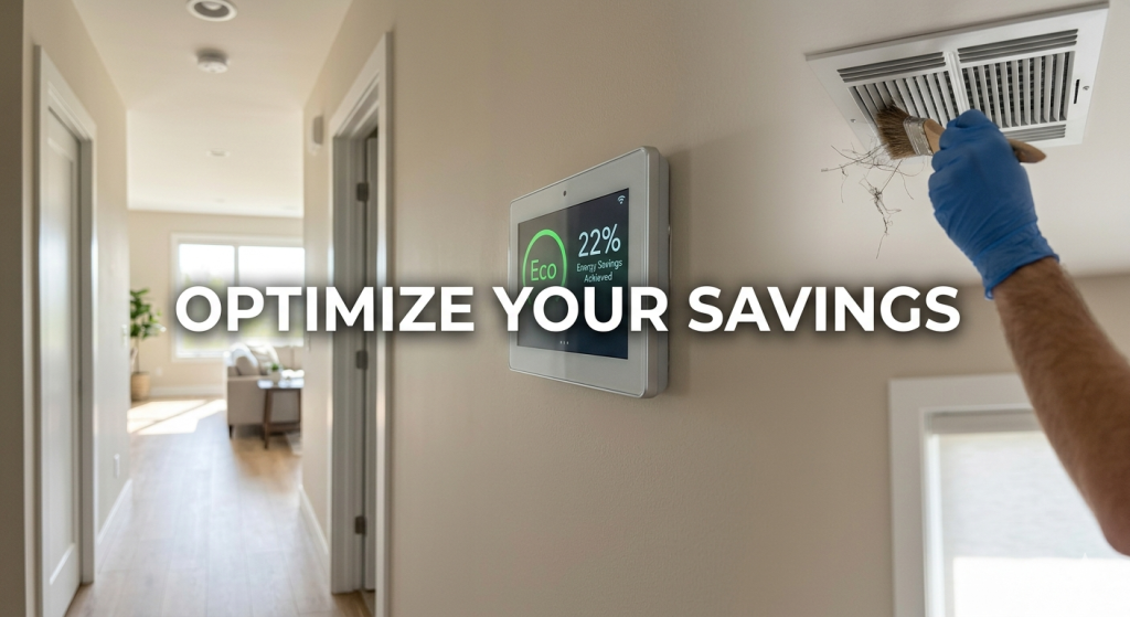 HVAC energy efficiency cleaning