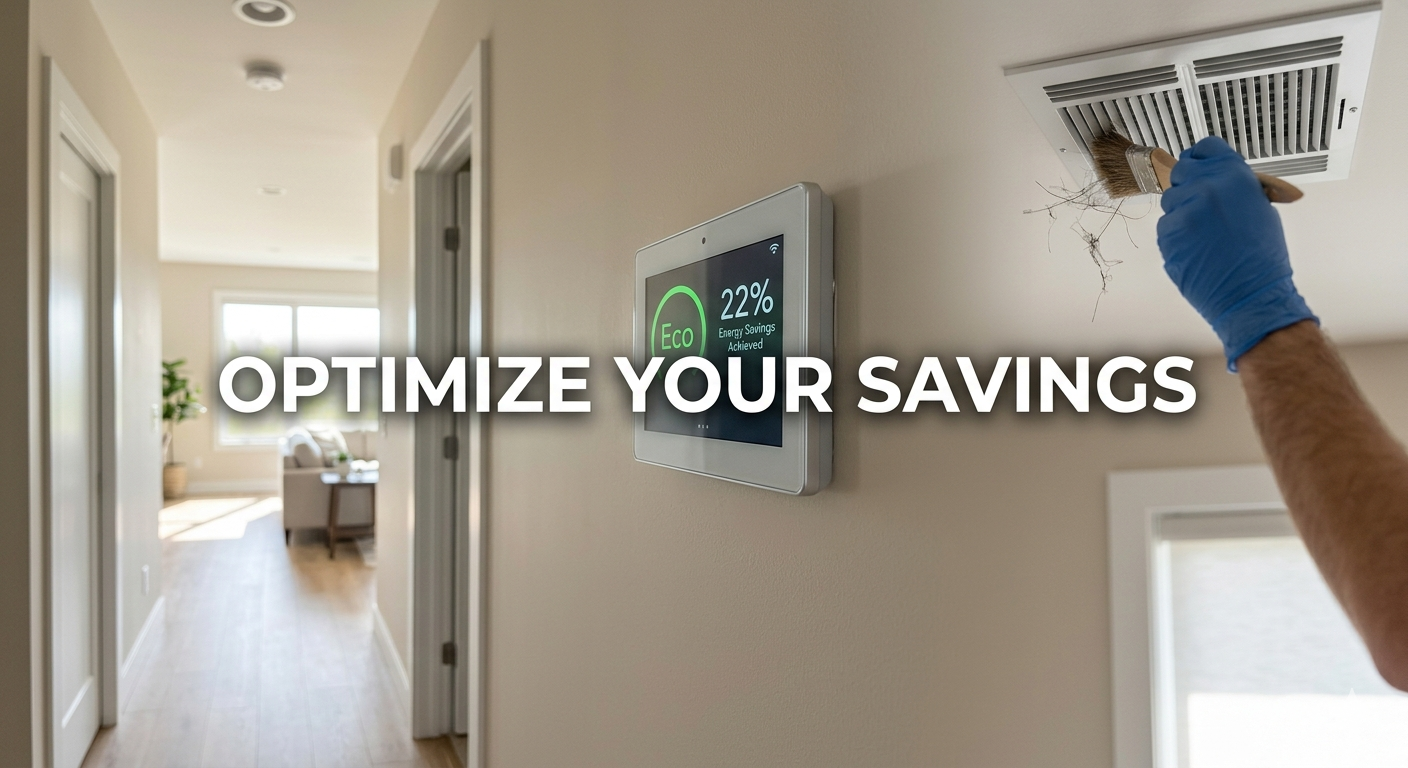 HVAC energy efficiency cleaning