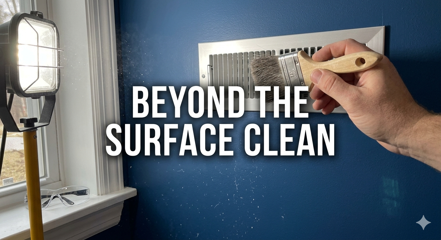 Post renovation duct cleaning