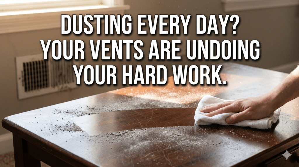 Air Duct Cleaning for Excessive Dust