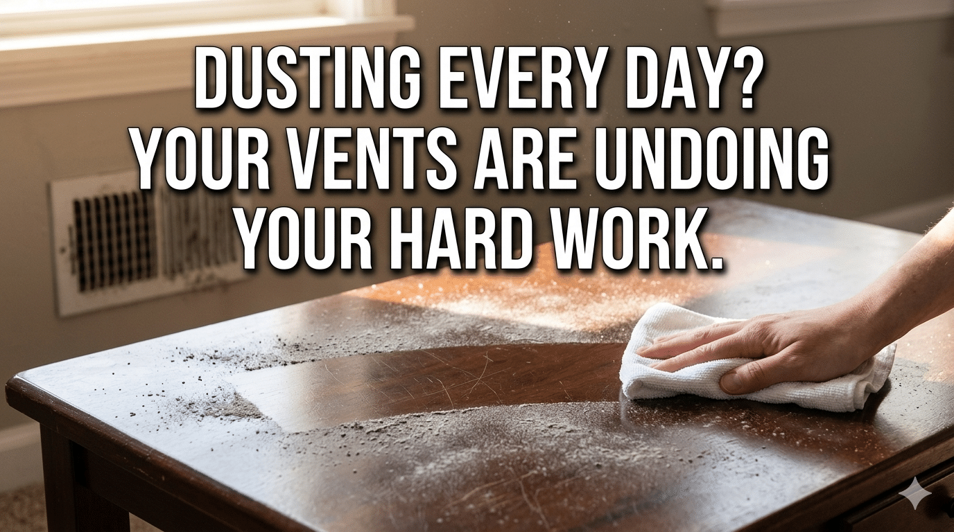 Air Duct Cleaning for Excessive Dust