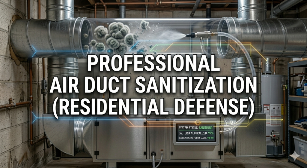 Professional Air Duct Sanitization Services