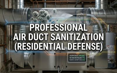 Professional Air Duct Sanitization Services: Ultimate Residential Defense