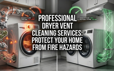 Professional Dryer Vent Cleaning Services: Protect Your Home From Fire Hazards
