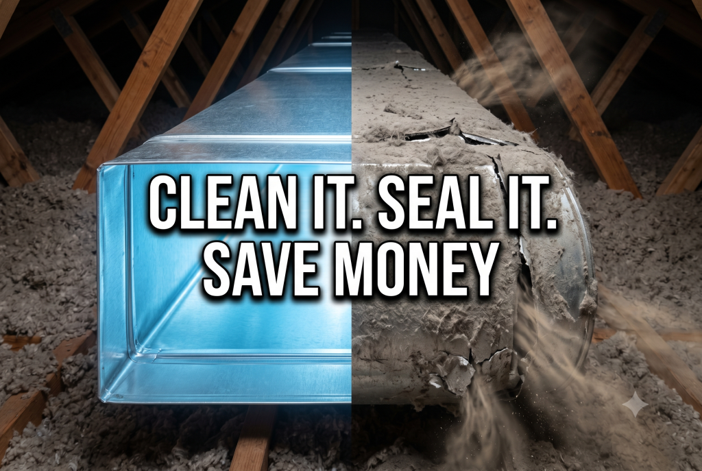 Air Duct Cleaning and Sealing