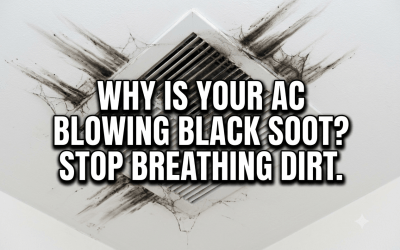 Black Dust From Air Vents: Why Your HVAC is Blowing Soot