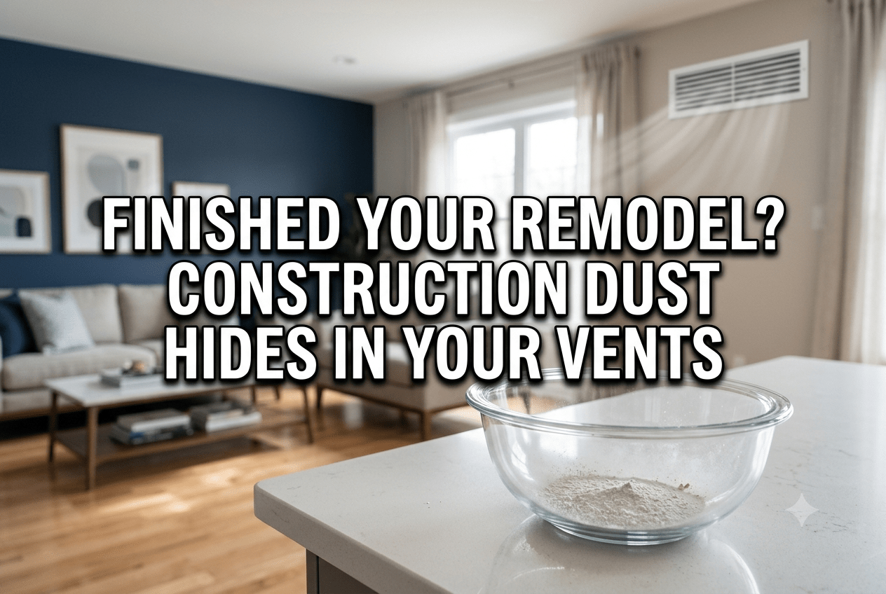 air duct cleaning after home renovation