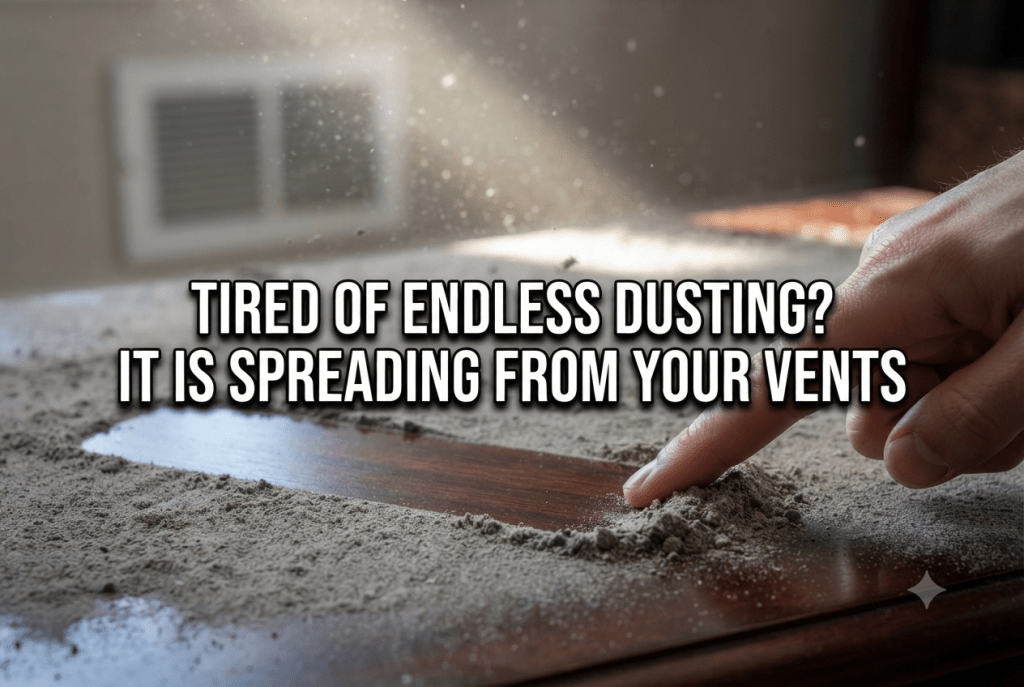 air ducts cleaning for excessive dust