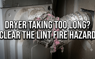 Clogged Dryer Vent Symptoms: The Universal Home Fire Hazard
