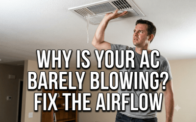Low Airflow From Vents: Why Your HVAC is Barely Blowing And How To Fix That