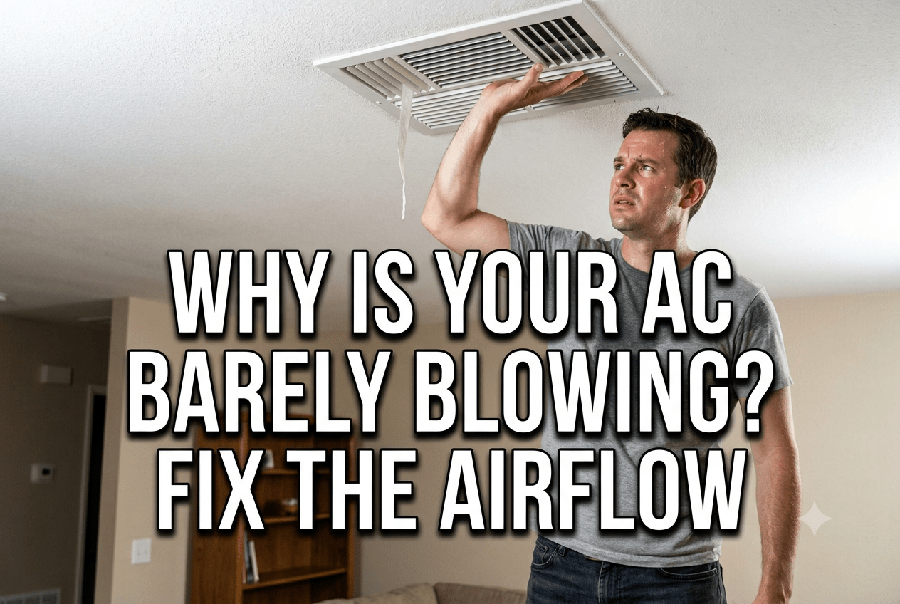 low airflow from vents
