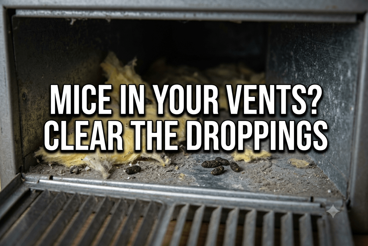 mice in air ducts