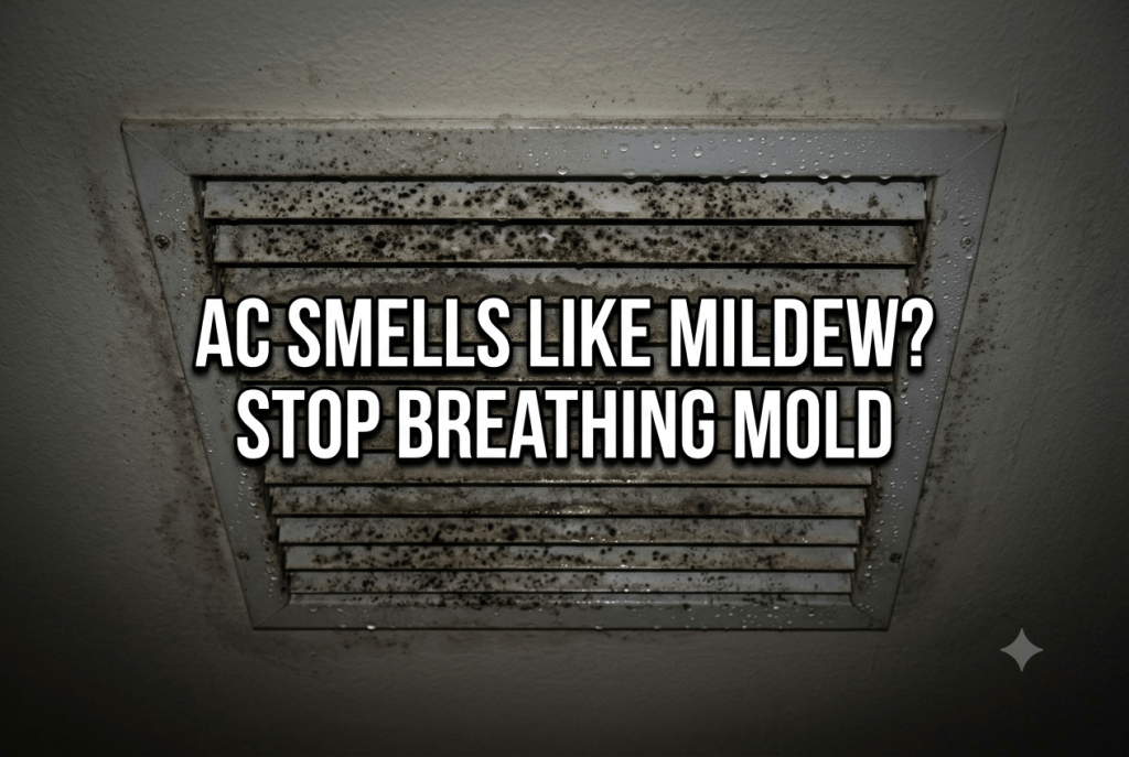 musty smell from ac vents