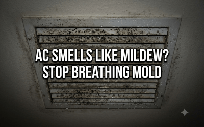 Musty Smell From AC Vents: Is Mold Growing in Your Ducts?