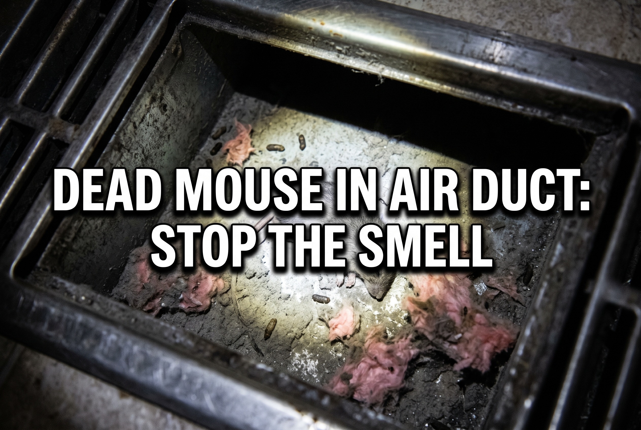 Dead Mouse in Air Duct