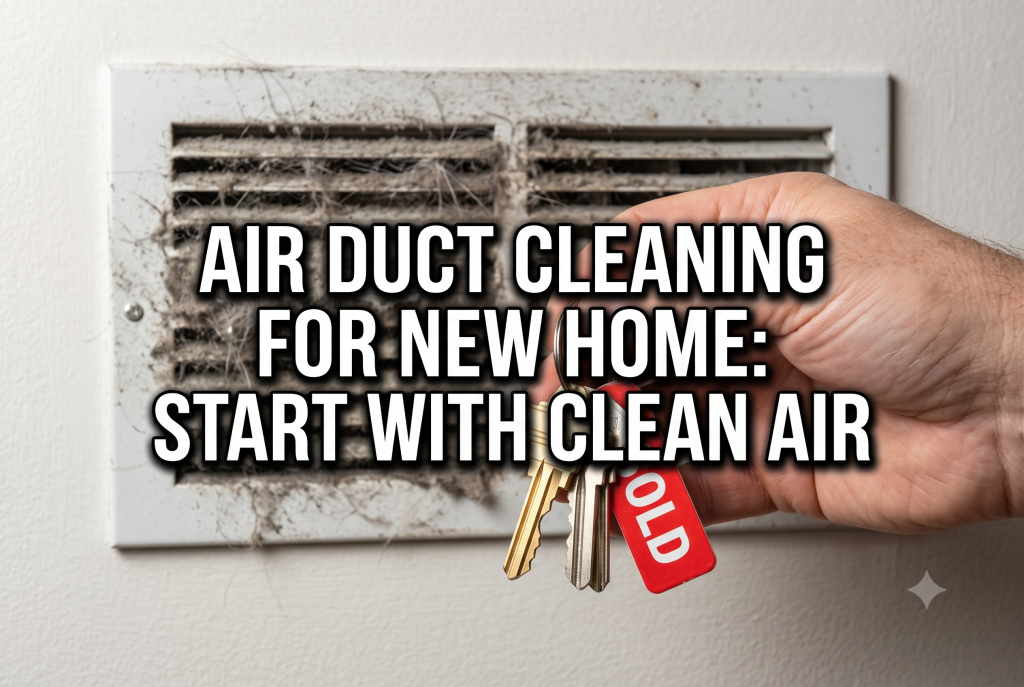 air duct cleaning for new home