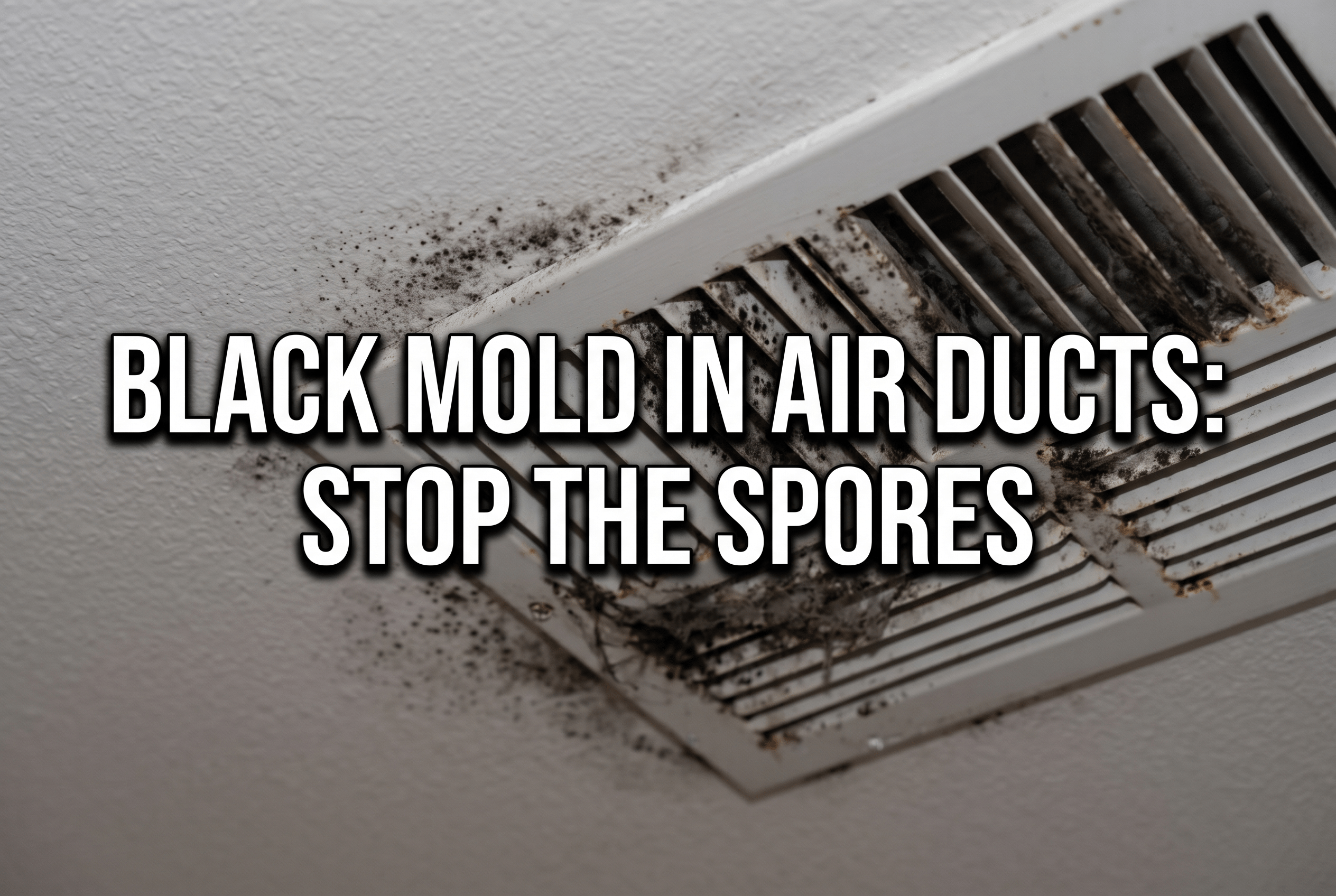 black mold in air ducts
