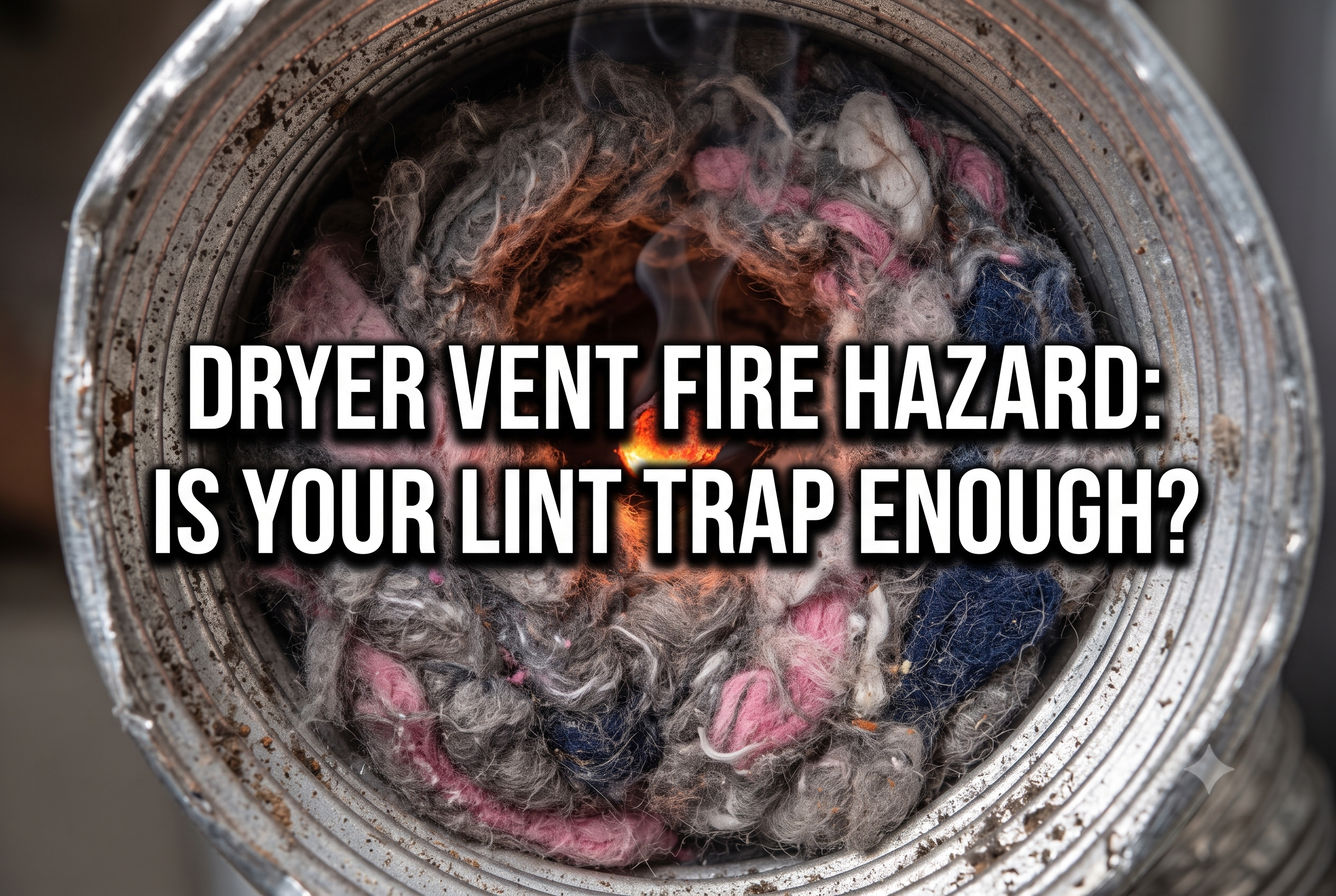 dryer vent fire hazard