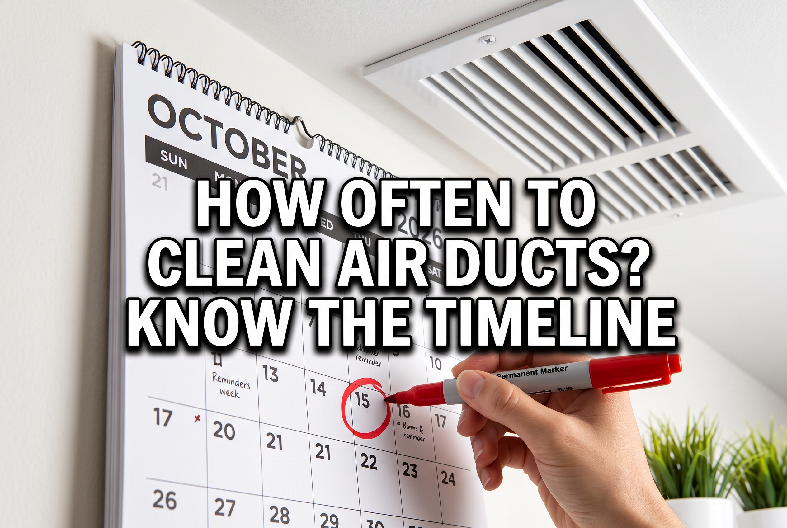 how often to clean air ducts