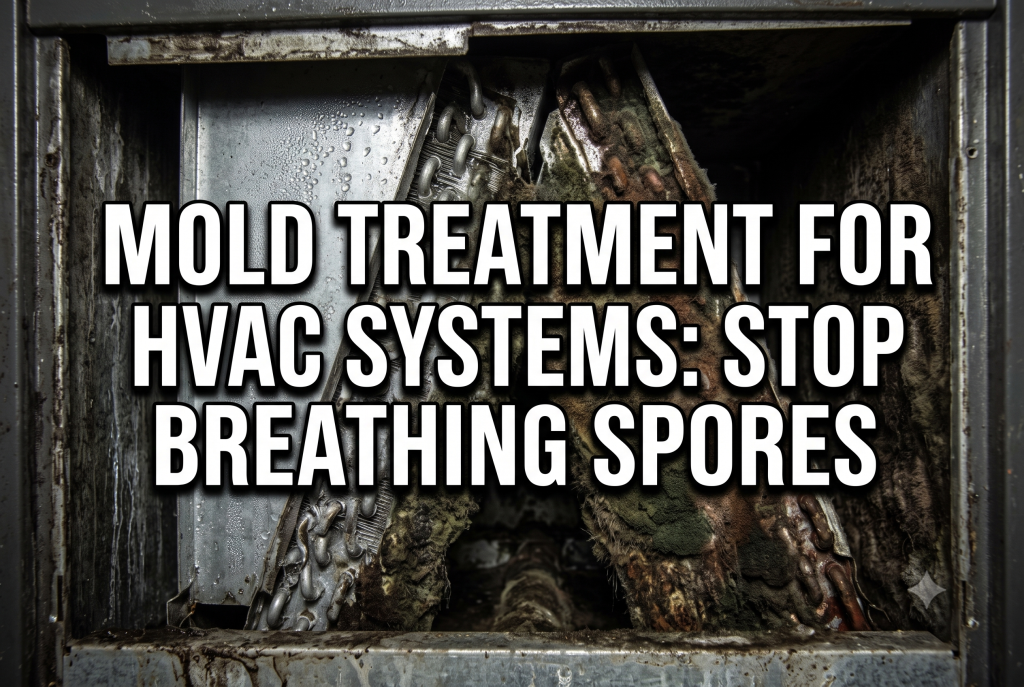 mold treatment for HVAC systems