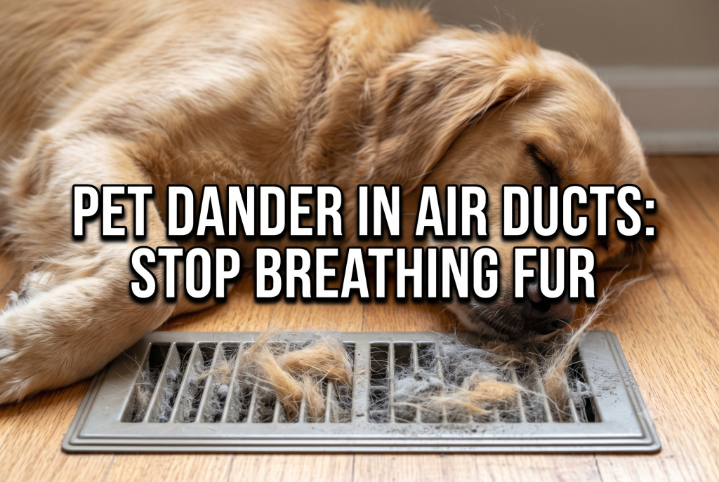 pet dander in air ducts