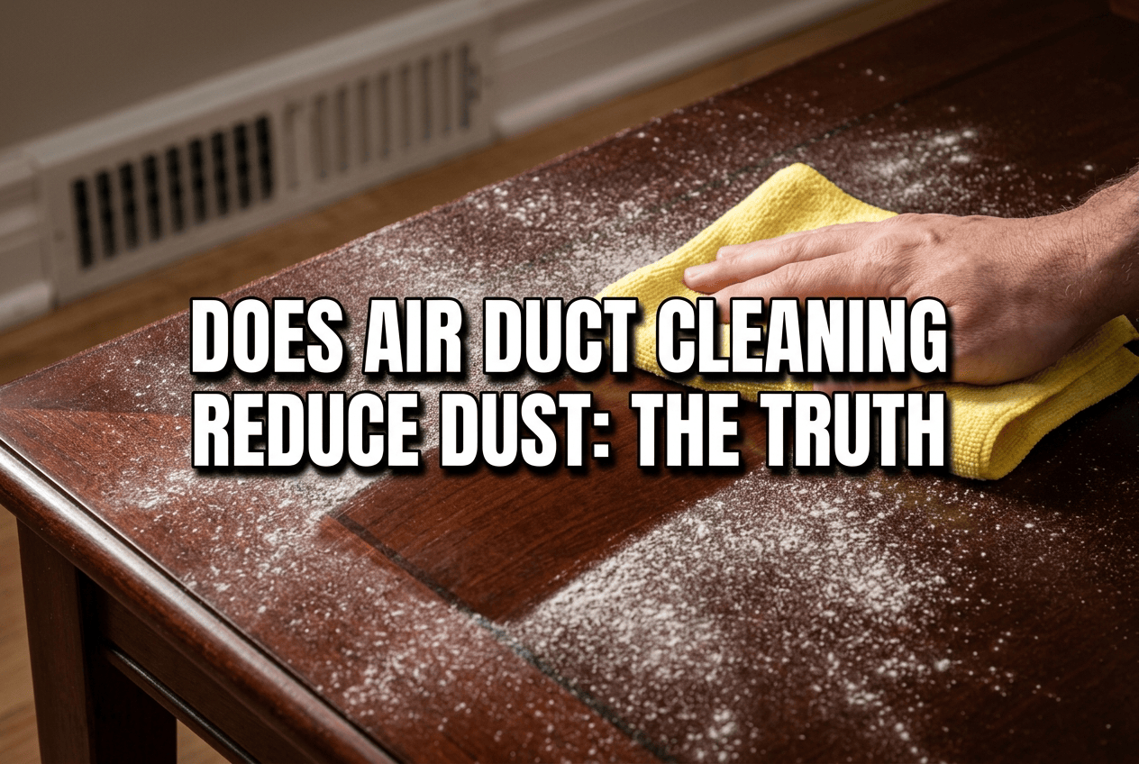 does air duct cleaning reduce dust