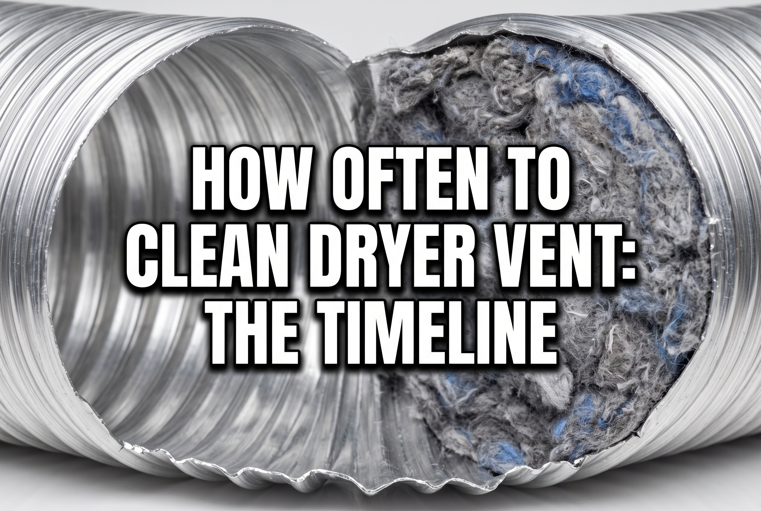 how often to clean dryer vent