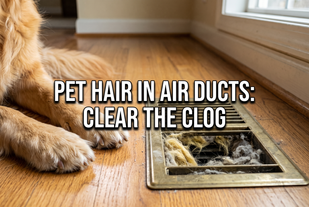 pet hair in air ducts