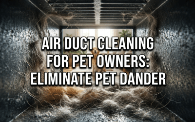 Air Duct Cleaning for Pet Owners: How to Eliminate Pet Dander & Fur