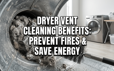 Dryer Vent Cleaning Benefits: Prevent Fires & Lower Energy Bills