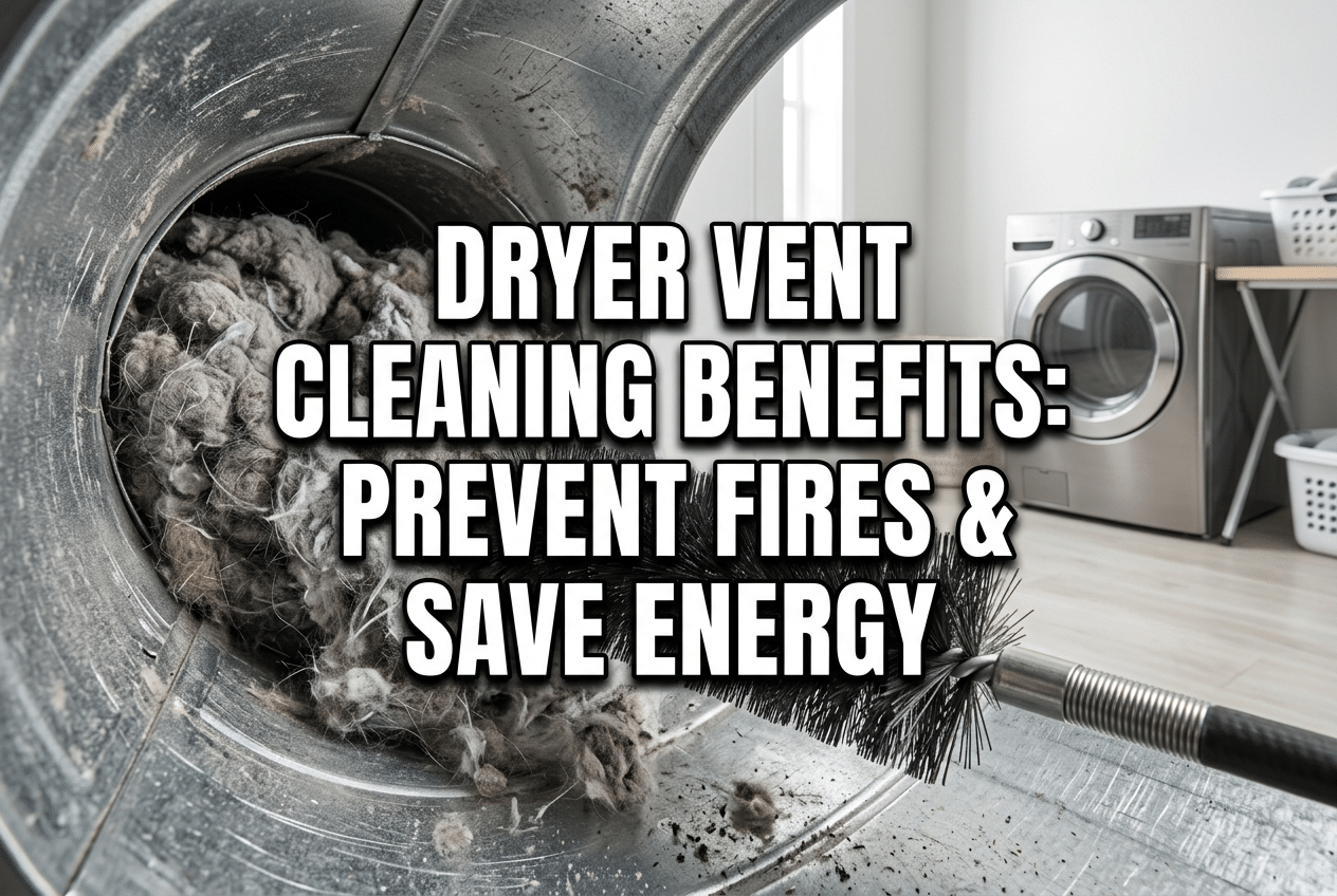 dryer vent cleaning benefits