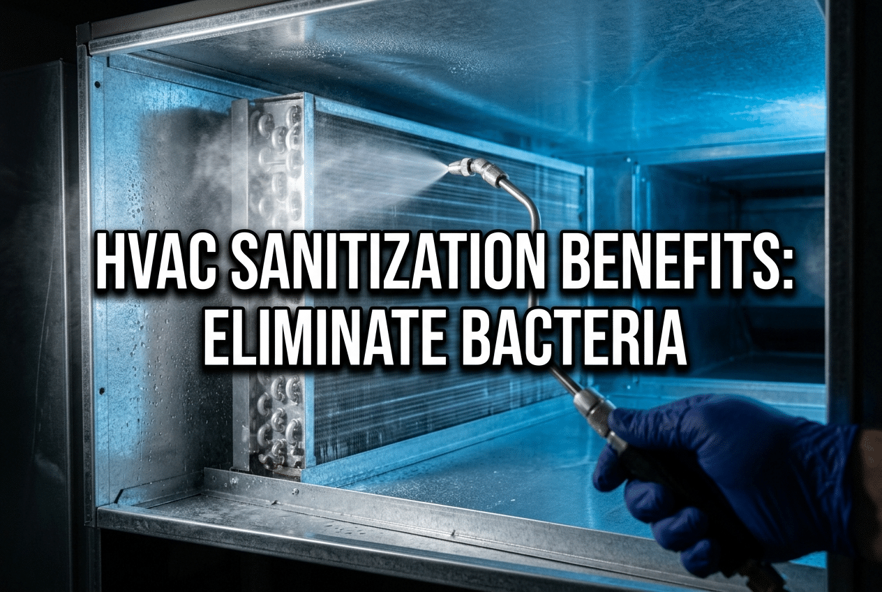 hvac sanitization benefits